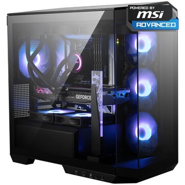 Ollo Computers G1 MAG Alpha Black - Nvidia RTX 5060Ti, Ryzen 9600X, 32GB DDR5, SSD 1TB - Powered By MSI