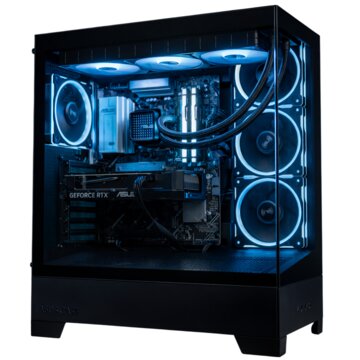 Ollo Computers G2 PRIME Ti - NVIDIA GeForce RTX 5060 Ti 16GB, Ryzen 9600X, 32GB RAM 6000Mhz, 1TB NVME Pcie, Dissipatore Prime LC, AM5 Motherboard, Case Vetro temperato - Powered By Asus