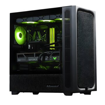Ollo Computers G3 Flow - NVIDIA GeForce RTX 5080, Ryzen 9850X3D, 32GB RAM 6000Mhz CL30, 1TB NVME, Dissipatore e Raffreddamento TRYX con DISPLAY - Powered By Tryx