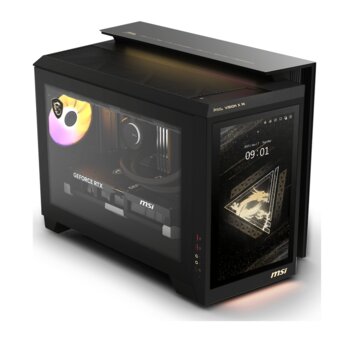 G3 VISION - NVIDIA GeForce RTX 5080, Core Ultra 9 285K, 64GB RAM, 2TB NVME Pcie, Dissipatore CORELIQUID, Display touchscreen - Powered By MSI