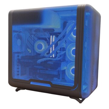 Ollo Computers G3 XCURVE Mesh WHITE - Nvidia RTX 5080 16gb, Ryzen 7 9700X, 32GB RAM DDR5, 1TB