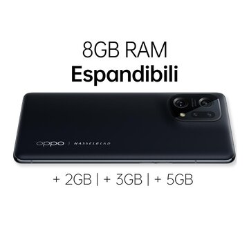 Oppo Find X5 6,55” FullHD+ 256GB Tripla fotocamera 113 MP Doppia SIM White