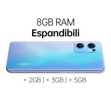 Oppo Find X5 Lite 6.43” 90hz AMOLED FullHD+ 256GB Doppia SIM Startrails Blue