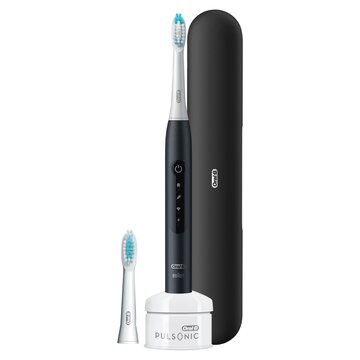 Oral-B Pulsonic Slim Luxe 4500 Spazzolino elettrico sonico Nero, Platino