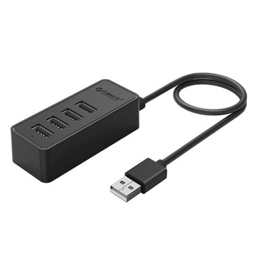 W5p-u2-030-bk-bp hub di interfaccia usb 2.0 nero