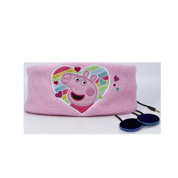 OTL Peppa Pig PP0801 Cuffie Cablato A Padiglione Rosa