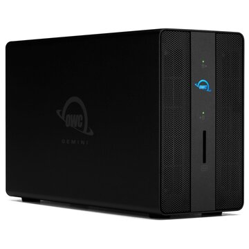 OWC Array Raid Gemini da 12 TB a 2 alloggiamenti Thunderbolt 3 (2 x 6 TB)