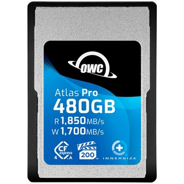 OWC Atlas Pro CFexpress 480GB 4.0 Type-A con adattatore Type-B