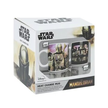 Mandalorian heat change mug - tazza multicolore universale 1 pz