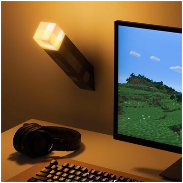 Minecraft torch light - illuminazione decorativa