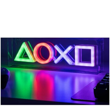 Playstation led neon light mensola a led