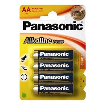 Panasonic 1x4 Alkaline Power LR 6 Mignon