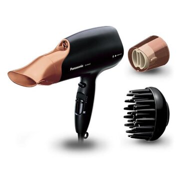 Panasonic EH-NA65CN825 Asciuga Capelli 2000 W Nero, Oro