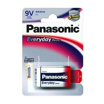 Panasonic Everyday Power Single-use battery 9V Alcalino