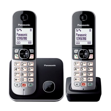 Panasonic KX-TG6852JTB Nero, Grigio