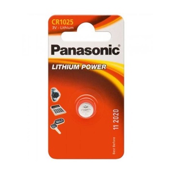 Panasonic Lithium Power Single-use battery CR1025 Litio