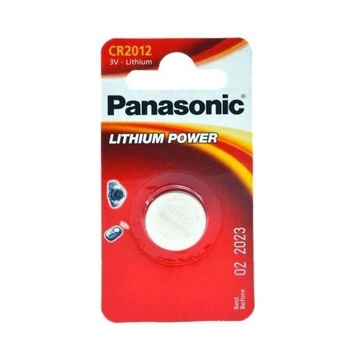 Panasonic Lithium Power Single-use battery CR2012 Litio