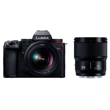 Panasonic Lumix S5 II + 20-60mm f/3.5-5.6 + 50mm f/1.8