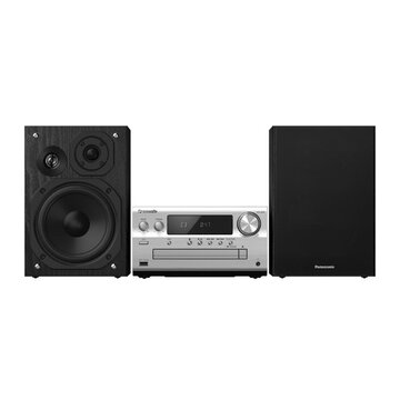 Panasonic SC-PMX802E-S Set audio da casa Mini impianto Audio domestico 120 W Nero Argento