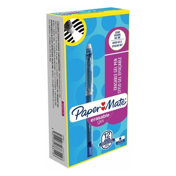 Papermate 1989159 Penna in gel Blu Medio 12 pezzi