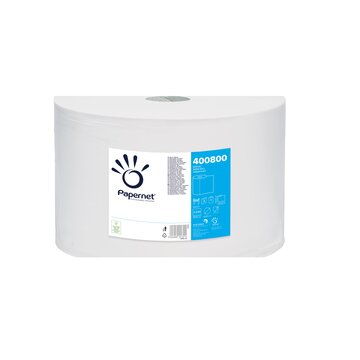 Papernet 400800 Asciugamano di Carta 740,95 m Cellulosa Bianco