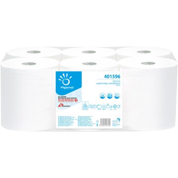 Papernet 401596 450 fogli 37,25 m Cellulosa Bianco