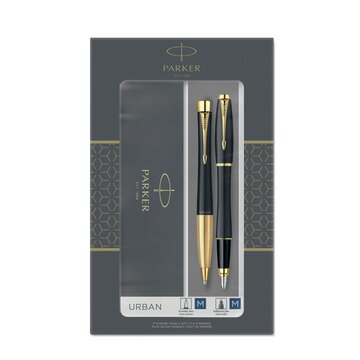 2093381 set di penne nero, oro 2 pz