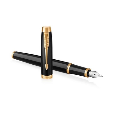 Parker IM penna stilografica Nero, Oro Cartridge filling system 1 pezzo(i)