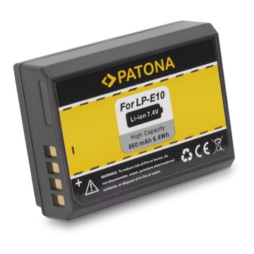 Patona LP-E10 7.4 V 860 mAh