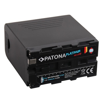 Patona NP-F970 Platinum 10050mAh con porta microUSB
