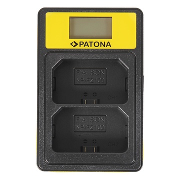 Patona Caricabatteria DUAL USB per NP-FZ100