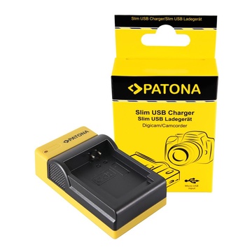Patona Caricabatterie USB per Canon
