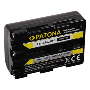 Patona Batteria Sony NP-FM55 QM51 FM50 DSLR-A100