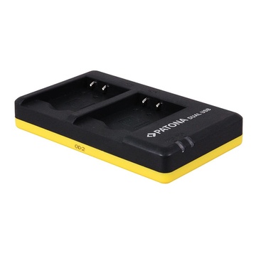 Patona Caricabatterie DUAL USB per Olympus Tough TG1
