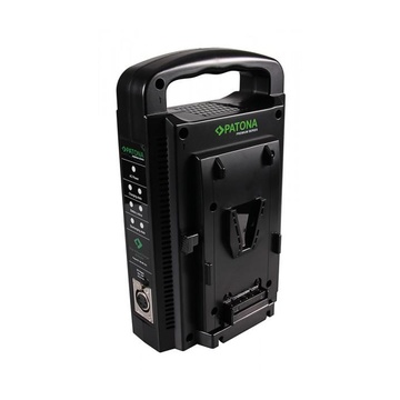 Patona Caricabatterie DUAL USB per V-Mount