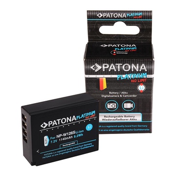 Patona NP-W126S Platinum 7.2 V 1140mAh