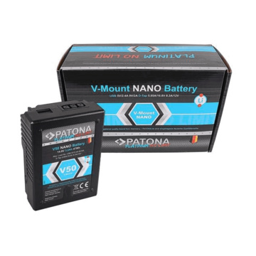 Platinum v-mount nano v-50 batteria con 47wh