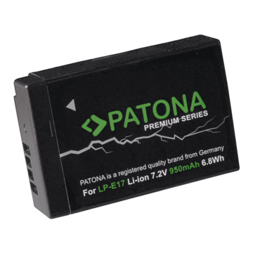Patona Premium Batteria per Canon LP-E17