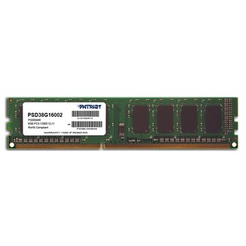 Patriot DDR3 8GB 1600MHZ PC3-12800 1.5V