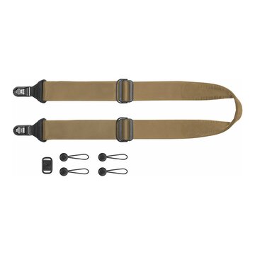 Slide camera strap coyote