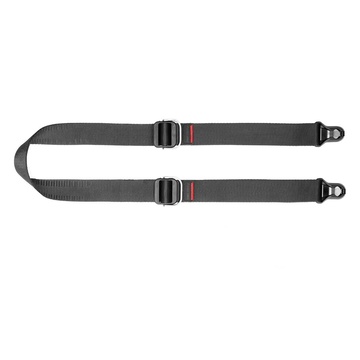 Slide lite camera strap nero