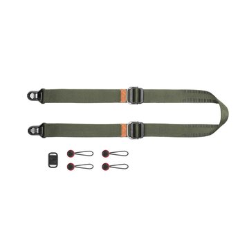 Slide lite camera strap sage green