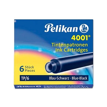 Pelikan 301184 Ricaricatore di penna Blu 6 pezzi