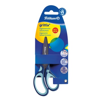 Pelikan SC1RB Taglio a zig zag Blu Forbici per attività manuali