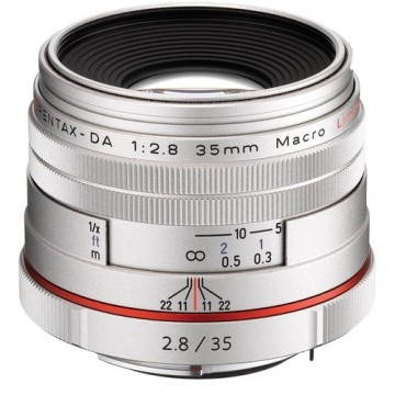 Pentax HD DA 35mm f/2.8 Macro Limited Edition Silver