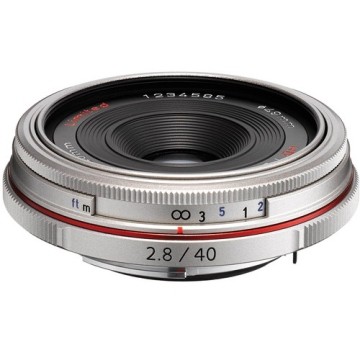 Pentax HD DA 40mm f/2.8 Limited Edition Silver