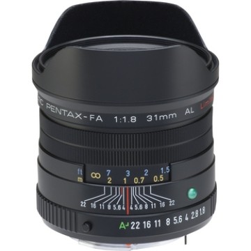 Pentax SMC FA 31mm F/1.8 AL Limited Edition Nero