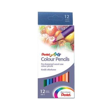 Pentel CB8-12U pastello colorato Multicolore 12 pz