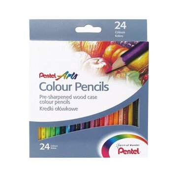 Pentel CB8-24U pastello colorato Multicolore 24 pz