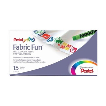 Pentel Fabric Fun Multicolore 15 pezzo(i)